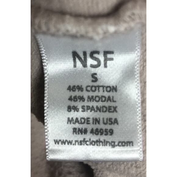 NSF SZ Small S Trinity Corset Lace-Up Pullover Sweatshirt - Picture 8 of 8